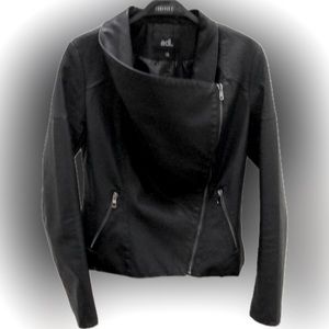 ADL | Women’s Moto style slim fit leather jacket